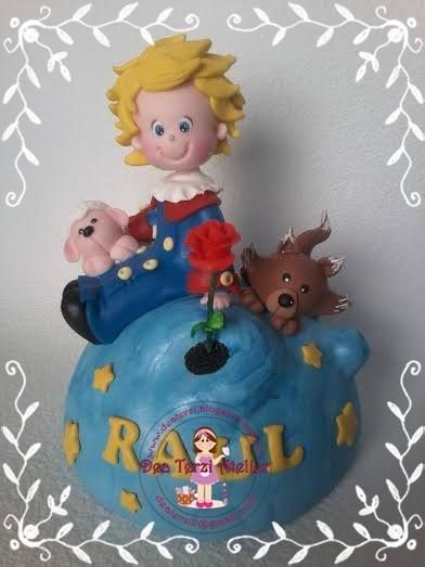 Topo de Bolo Pequeno Príncipe